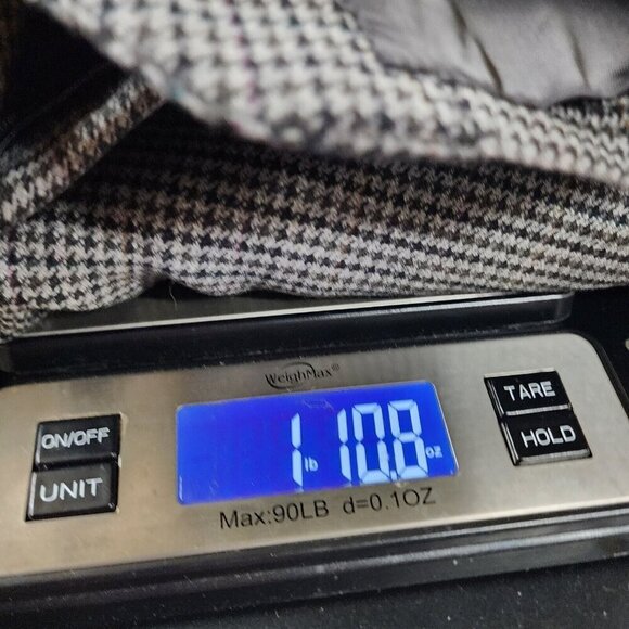 Ralph Lauren Blazer Mens 44L Wool Houndstooth 2 Button Sports Coat Jacket - Picture 16 of 16